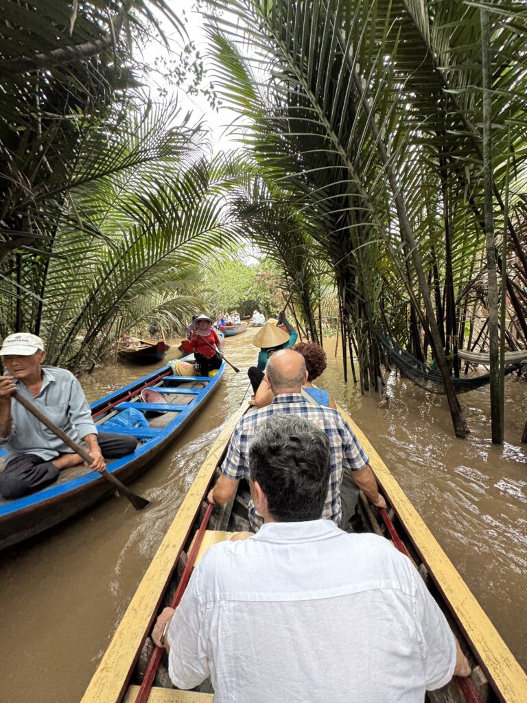 Boat ride in Mekong