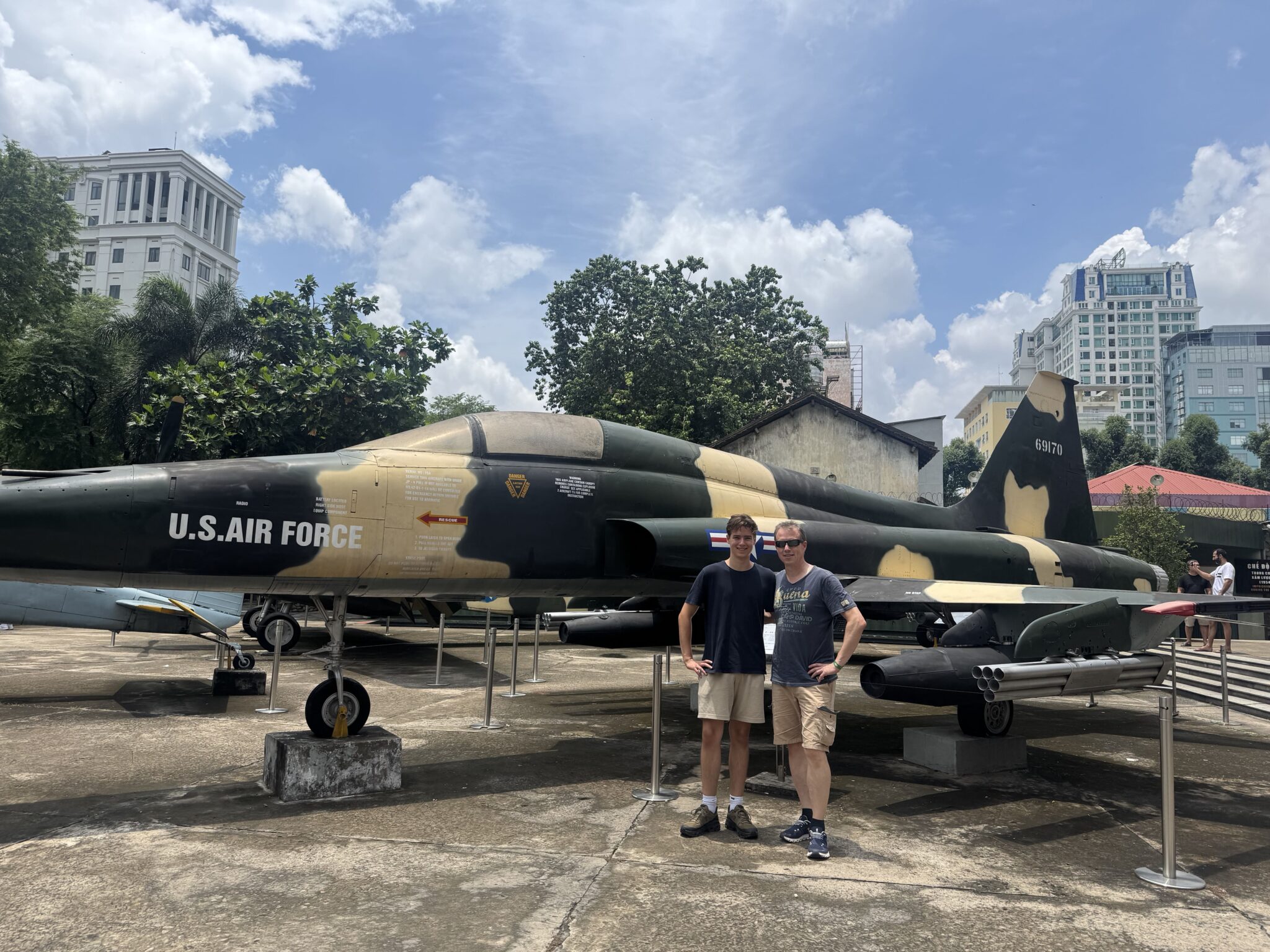Visitors exploring the War Remnants Museum Ho Chi Minh City – Vietnam history exhibit