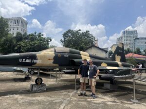 Visitors exploring the War Remnants Museum Ho Chi Minh City – Vietnam history exhibit